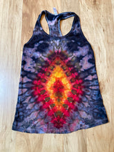 Small Womens Tank Top | Fractal Tank Top | Galaxy Ice Dye Shirt | Psychedelic Shirt | Yoga Tank Top | Festival Apparel | Trippy Hippie Shirt