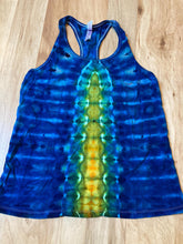 Large Womens Tank Top | Fractal Tank Top | Galaxy Ice Dye Shirt | Psychedelic Shirt | Yoga Tank Top | Festival Apparel | Trippy Hippie Shirt