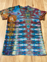Small Shirt | Lotus Tie Dye Shirt | Psychedelic T Shirt | Galaxy Ice Dye Shirt | Festival Shirt | Mandala Psytrance Shirt | Geode Tie Dye