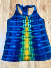 Large Womens Tank Top | Fractal Tank Top | Galaxy Ice Dye Shirt | Psychedelic Shirt | Yoga Tank Top | Festival Apparel | Trippy Hippie Shirt