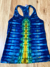 Medium Womens Tank Top | Tie Dye Tank Top | Galaxy Ice Dye Shirt |Psychedelic Shirt | Yoga Tank Top | Festival Apparel | Trippy Hippie Shirt