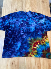 4XL | Lotus Tie Dye Shirt | Psychedelic T Shirt | Galaxy Ice Dye Shirt | Festival Shirt | Mandala Psytrance Shirt | Geode Tie Dye