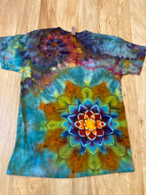 Medium Shirt | Special Tie Dye Shirt | Psychedelic T Shirt | Galaxy Ice Dye Shirt | Festival Shirt | Mandala Psytrance Shirt | Geode Tie Dye