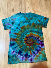 Small Shirt | Lotus Tie Dye Shirt | Psychedelic T Shirt | Galaxy Ice Dye Shirt | Festival Shirt | Mandala Psytrance Shirt | Geode Tie Dye
