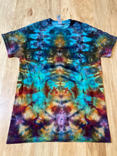 Small Shirt | Lotus Tie Dye Shirt | Psychedelic T Shirt | Galaxy Ice Dye Shirt | Festival Shirt | Mandala Psytrance Shirt | Geode Tie Dye