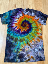 Small Shirt | Lotus Tie Dye Shirt | Psychedelic T Shirt | Galaxy Ice Dye Shirt | Festival Shirt | Mandala Psytrance Shirt | Geode Tie Dye