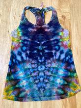Medium Womens Tank Top | Tie Dye Tank Top | Galaxy Ice Dye Shirt |Psychedelic Shirt | Yoga Tank Top | Festival Apparel | Trippy Hippie Shirt