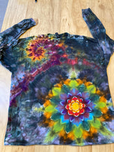 2XL Special Mandala Shirt | Trippy Tie Dye Tee | Lotus Flower Shirt | Oversized Tee | Psychedelic Shirt | Long Sleeve Yoga Tee