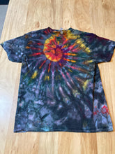 Large Shirt | Spiral Tie Dye Shirt | Psychedelic T Shirt | Galaxy Ice Dye Shirt | Festival Shirt | Mandala Psytrance Shirt | Geode Tie Dye