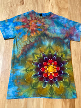 Small Shirt | Special Tie Dye Shirt | Psychedelic T Shirt | Galaxy Ice Dye Shirt | Festival Shirt | Mandala Psytrance Shirt | Geode Tie Dye