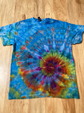 Medium Shirt | Spiral Tie Dye Shirt | Psychedelic T Shirt | Galaxy Ice Dye Shirt | Festival Shirt | Mandala Psytrance Shirt | Geode Tie Dye