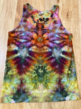 Medium Tank Top | Lotus Mandala Tank Top | Galaxy Ice Dye Shirt | Psychedelic Shirt | Yoga Tank Top | Festival Apparel | Trippy Hippie Shirt