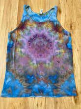 Small Tank Top | Lotus Mandala Tank Top | Galaxy Ice Dye Shirt | Psychedelic Shirt | Yoga Tank Top | Festival Apparel | Trippy Hippie Shirt