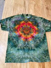 Xl Shirt | Mandala Tie Dye Shirt | Psychedelic T Shirt | Galaxy Ice Dye Shirt | Festival Shirt | Mandala Psytrance Shirt | Geode Tie Dye