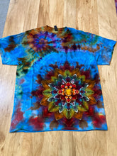 Xl Shirt | Special Tie Dye Shirt | Psychedelic T Shirt | Galaxy Ice Dye Shirt | Festival Shirt | Mandala Psytrance Shirt | Geode Tie Dye