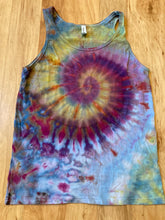 Small Tank Top | Lotus Mandala Tank Top | Galaxy Ice Dye Shirt | Psychedelic Shirt | Yoga Tank Top | Festival Apparel | Trippy Hippie Shirt
