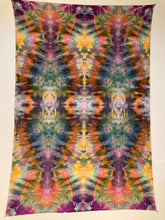 Psychedelic Wall Hanging | Trippy Tie Dye Tapestry | Ice Dye Tapestry | Fractal Tapestry | Above Bed Decor | Psytrance Art