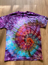 Medium Shirt | Spiral Tie Dye Shirt | Psychedelic T Shirt | Galaxy Ice Dye Shirt | Festival Shirt | Mandala Psytrance Shirt | Geode Tie Dye