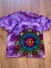 Xl Shirt | Mandala Tie Dye Shirt | Psychedelic T Shirt | Galaxy Ice Dye Shirt | Festival Shirt | Mandala Psytrance Shirt | Geode Tie Dye