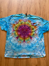 4XL | Lotus Tie Dye Shirt | Psychedelic T Shirt | Galaxy Ice Dye Shirt | Festival Shirt | Mandala Psytrance Shirt | Geode Tie Dye