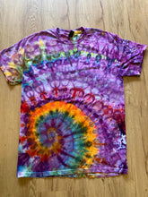 Medium Shirt | Spiral Tie Dye Shirt | Psychedelic T Shirt | Galaxy Ice Dye Shirt | Festival Shirt | Mandala Psytrance Shirt | Geode Tie Dye