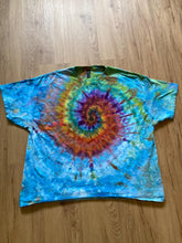3XL Shirt | Spiral Tie Dye Shirt | Psychedelic T Shirt | Galaxy Ice Dye Shirt | Festival Shirt | Mandala Psytrance Shirt | Geode Tie Dye