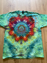 Xl Shirt | Mandala Tie Dye Shirt | Psychedelic T Shirt | Galaxy Ice Dye Shirt | Festival Shirt | Mandala Psytrance Shirt | Geode Tie Dye