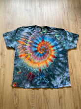 4XL | Spiral Tie Dye Shirt | Psychedelic T Shirt | Galaxy Ice Dye Shirt | Festival Shirt | Mandala Psytrance Shirt | Geode Tie Dye