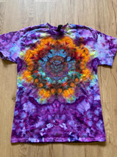 Medium Shirt | Lotus Tie Dye Shirt | Psychedelic T Shirt | Galaxy Ice Dye Shirt | Festival Shirt | Mandala Psytrance Shirt | Geode Tie Dye