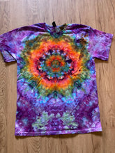Medium Shirt | Lotus Tie Dye Shirt | Psychedelic T Shirt | Galaxy Ice Dye Shirt | Festival Shirt | Mandala Psytrance Shirt | Geode Tie Dye