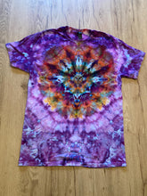 Medium Shirt | Lotus Tie Dye Shirt | Psychedelic T Shirt | Galaxy Ice Dye Shirt | Festival Shirt | Mandala Psytrance Shirt | Geode Tie Dye