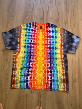 Xl Shirt | fractal Tie Dye Shirt | Psychedelic T Shirt | Galaxy Ice Dye Shirt | Festival Shirt | Mandala Psytrance Shirt | Geode Tie Dye