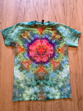 Medium Shirt | Lotus Tie Dye Shirt | Psychedelic T Shirt | Galaxy Ice Dye Shirt | Festival Shirt | Mandala Psytrance Shirt | Geode Tie Dye