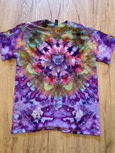 Medium Shirt | Lotus Tie Dye Shirt | Psychedelic T Shirt | Galaxy Ice Dye Shirt | Festival Shirt | Mandala Psytrance Shirt | Geode Tie Dye
