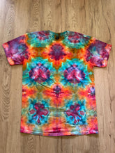 Medium Shirt | Fractal Tie Dye Shirt | Psychedelic T Shirt | Galaxy Ice Dye Shirt | Festival Shirt | Mandala Psytrance Shirt | Geode Tie Dye