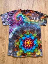 Medium Shirt | Special Tie Dye Shirt | Psychedelic T Shirt | Galaxy Ice Dye Shirt | Festival Shirt | Mandala Psytrance Shirt | Geode Tie Dye