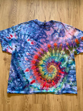 3XL Shirt | Spiral Tie Dye Shirt | Psychedelic T Shirt | Galaxy Ice Dye Shirt | Festival Shirt | Mandala Psytrance Shirt | Geode Tie Dye