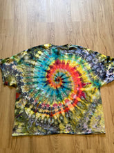 5XL Shirt | Spiral Tie Dye Shirt | Psychedelic T Shirt | Galaxy Ice Dye Shirt | Festival Shirt | Mandala Psytrance Shirt | Geode Tie Dye