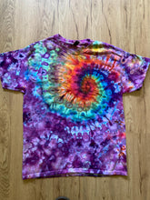 Large Shirt | Spiral Tie Dye Shirt | Psychedelic T Shirt | Galaxy Ice Dye Shirt | Festival Shirt | Mandala Psytrance Shirt | Geode Tie Dye