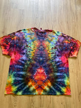 3XL Shirt | Fractal Tie Dye Shirt | Psychedelic T Shirt | Galaxy Ice Dye Shirt | Festival Shirt | Mandala Psytrance Shirt | Geode Tie Dye