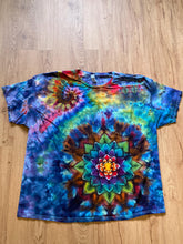 3XL Shirt | Special Tie Dye Shirt | Psychedelic T Shirt | Galaxy Ice Dye Shirt | Festival Shirt | Mandala Psytrance Shirt | Geode Tie Dye