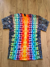 Medium Shirt | Fractal Tie Dye Shirt | Psychedelic T Shirt | Galaxy Ice Dye Shirt | Festival Shirt | Mandala Psytrance Shirt | Geode Tie Dye