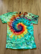 Medium Shirt | Spiral Tie Dye Shirt | Psychedelic T Shirt | Galaxy Ice Dye Shirt | Festival Shirt | Mandala Psytrance Shirt | Geode Tie Dye