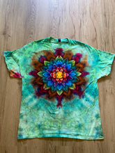 Xl Shirt | Mandala Tie Dye Shirt | Psychedelic T Shirt | Galaxy Ice Dye Shirt | Festival Shirt | Mandala Psytrance Shirt | Geode Tie Dye