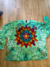 5XL Shirt | Handmade mandala Shirt | Trippy Tie Dye Tee | Super Spiral Shirt | Oversized Tee | Psychedelic Shirt | Long Sleeve Yoga Tee