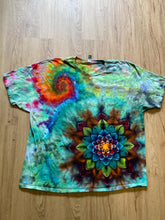 3XL Shirt | Special Tie Dye Shirt | Psychedelic T Shirt | Galaxy Ice Dye Shirt | Festival Shirt | Mandala Psytrance Shirt | Geode Tie Dye