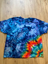 3XL Shirt | Lotus Tie Dye Shirt | Psychedelic T Shirt | Galaxy Ice Dye Shirt | Festival Shirt | Mandala Psytrance Shirt | Geode Tie Dye