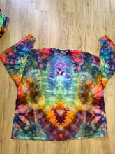 5XL Shirt | Handmade Spiral Swirl Shirt | Trippy Tie Dye Tee | Super Spiral Shirt | Oversized Tee | Psychedelic Shirt | Long Sleeve Yoga Tee