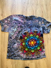 2Xl | Lotus Tie Dye Shirt | Psychedelic T Shirt | Galaxy Ice Dye Shirt | Festival Shirt | Mandala Psytrance Shirt | Geode Tie Dye