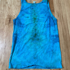 XS Tank Top | Lotus Mandala Tank Top | Galaxy Ice Dye Shirt | Psychedelic Shirt | Yoga Tank Top | Festival Apparel | Trippy Hippie Shirt